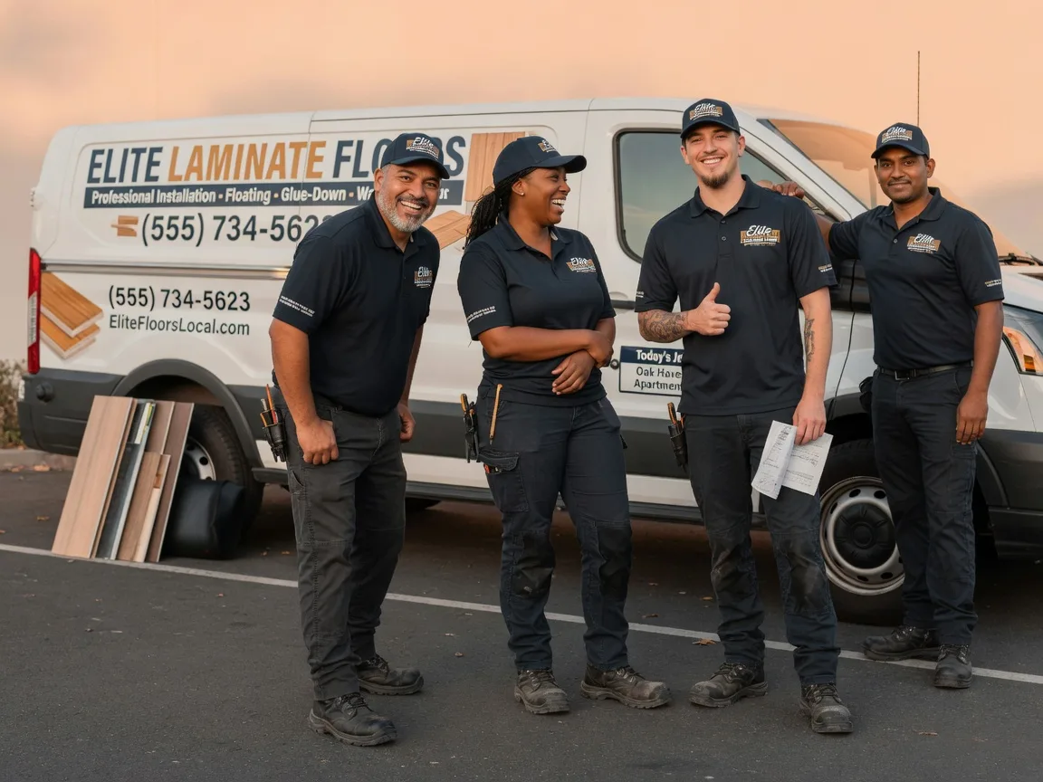 Laminate flooring installation company in Brooks, GA